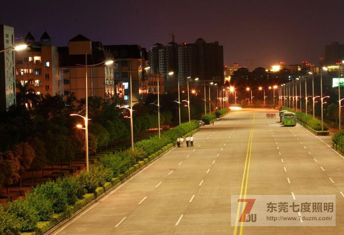 道路照明驗收現場